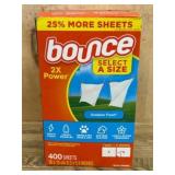Bounce Dryer Sheets, Outdoor Fresh, 400 Count