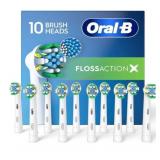 Oral-B FlossAction Replacement Brush Heads ï¿½ 10 Pa