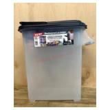 Plastic Storage Dispenser with Lid