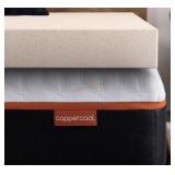 CopperCool 3-Inch Memory Foam Mattress Topper