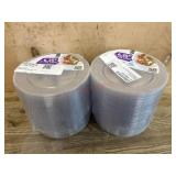 Disposable Clear Plastic Plates