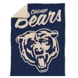 Logo Brands Chicago Bears Luxe Dreams Throw