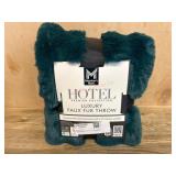 Luxury Faux Fur Throw Blanket