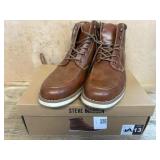 Menï¿½s Cognac Casual Boots, Size 13