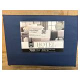 Full-Size Blue Egyptian Cotton Sheet Set