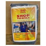 50-Pack Multi-Purpose Shop Towels