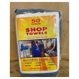 Pack of 50 Multi-Purpose Shop Towels