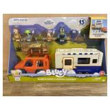 Bluey Family Camping Playset with Figures