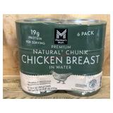 Six-Pack Premium Chunk Chicken Breast