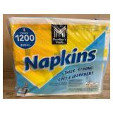 Pack of Disposable Paper Napkins