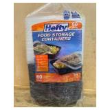 Hefty Food Storage Containers, 60 Pieces