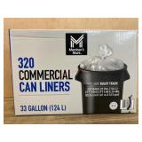 320 Commercial Trash Can Liners