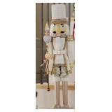 32-Inch Wooden Nutcracker Figurine