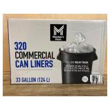 320 Commercial Trash Can Liners