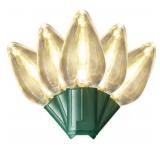 LED C9 Lights in Warm White