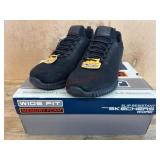 Menï¿½s Black Work Sneakers, Size 9