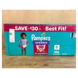 Pampers Cruisers Size 6 Diapers Pack of 100