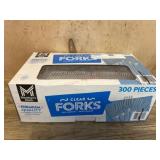 300 Clear Plastic Forks
