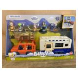 Bluey Family Camping Cookout Playset
