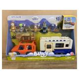 Bluey Family Camping Cookout Playset