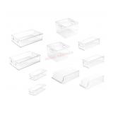 IDesign 10-Piece Fridge and Freezer Bin Set