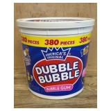 Dubble Bubble Bucket of 380 Pieces