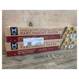 Unbleached Vegetable Parchment Paper, 2 Pack