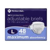 Adjustable Briefs for Men and Women, Size L