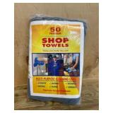 Pack of 50 Multi-Purpose Shop Towels