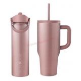 Iron Flask Insulated Water Bottle and Tumbler Set