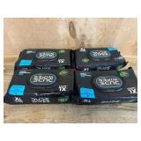 4 Packs of Dude Wipes XL Flushable Wipes