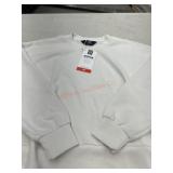 Ladies xs cropped crew neck