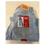 Leviï¿½s Girls Flare Denim Jeans, Size 8