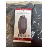 DKNY Ladies Long Puffer Coat, X-Large