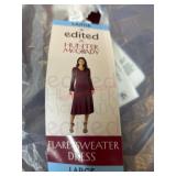 Edited Hunter McGrady Flare Sweater Dress