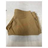 Menï¿½s Tan Denim Straight Fit Pants