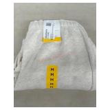 Beige Joggers with Elastic Waistband