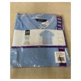 Menï¿½s Light Blue Stretch Polo Shirt XXL