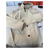 London Fog Womenï¿½s Tan Trench Coat, X-Large
