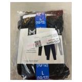 Pack of Girlsï¿½ Leggings, Size L (10/12)