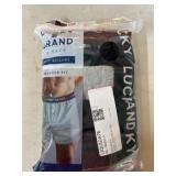 Menï¿½s Boxer Briefs 3-Pack, Size XL, Relaxed Fit