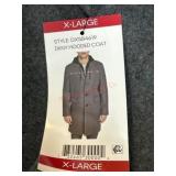 DKNY Hooded Coat X-Large