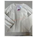 Small Pearl Trim Sweater