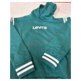 Leviï¿½s Kids Green Hoodie, Size 10/12