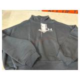 Black Half-Zip Sweatshirt, Size L/G/G