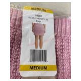 Pink Medium Skirt with Knit Design