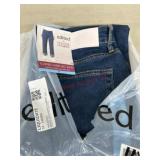 Cuffed Wide Leg Jeans by Hunter McGrady