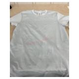 Light Blue Short-Sleeve Dress, Size M