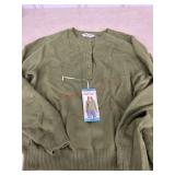 Nine West Green Sweater, Womenï¿½s Large