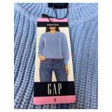 Gap Blue Knit Sweater, Size S